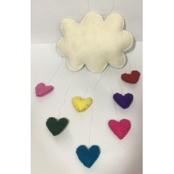 Cloud raining Heart