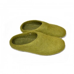 Lavender Felt shoes Hand made in Nepal