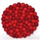 20 cm Felt ball Pan mat export quality