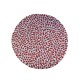 Multicolor Felt rugs 100cm Diameter