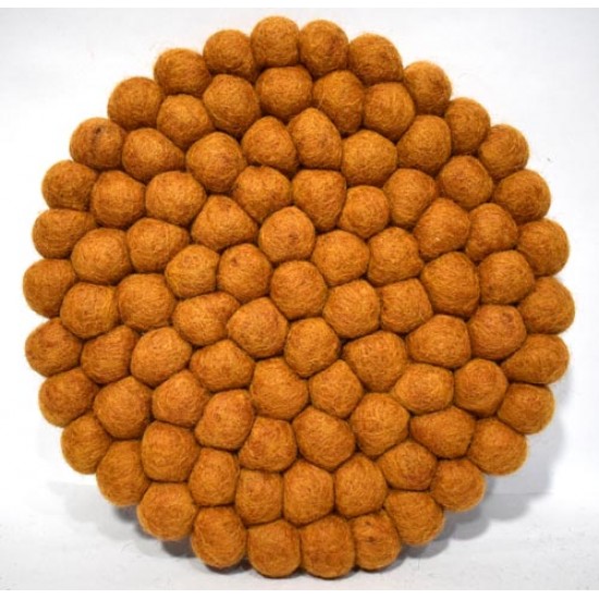 20 cm Felt ball Mat/Fair Made products in Nepal