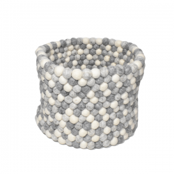 Felt Ball Basket for multipurpose/Fair Made Felt Ball Basket export Quality