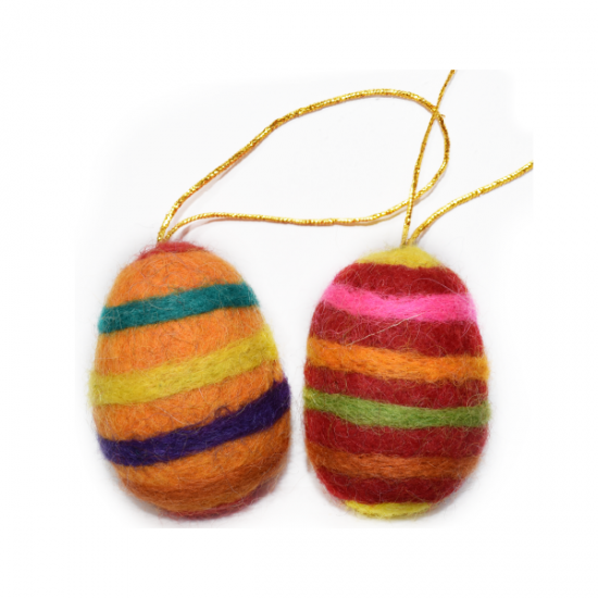 Spiral eggs for Easter