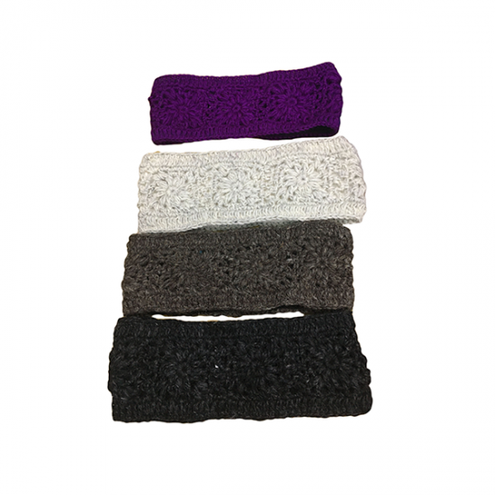 Crochet Fair made head band in Nepal