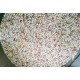 Felt Ball Carpet-Tie die ball/100cm Tie die Felt rug