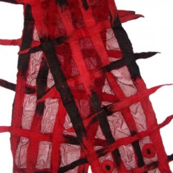 Silk scarf-Merino wool scarf(New)