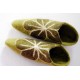 Felt Pointed Flower Slipper/High quality