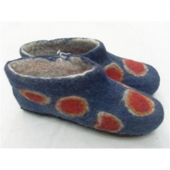 Felt Dotted Shoes
