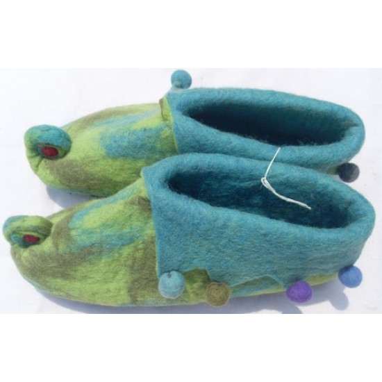 Felt Tie die Elephent shoes