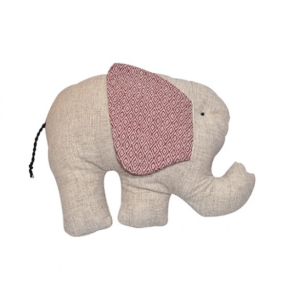 Elephant Handloom cotton soft toys Made in Nepal