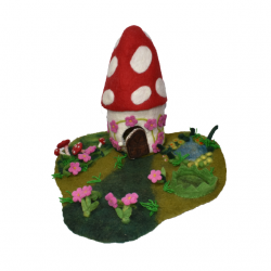 Felt Mushroom house big size