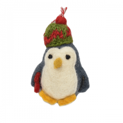 Penguin set-King and queen fo Christmas decorations Gift