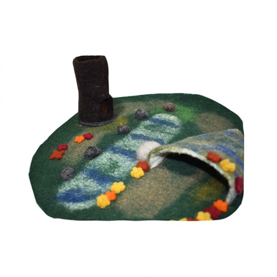 Felt play mat f creative play