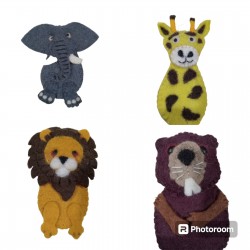 Farm animal Finger puppets in Nepal/Hand crafted finer puppets Farm animal Finger puppets in Nepal/Hand crafted finer puppets