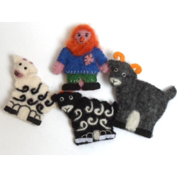 Sheep finger puppets Sheep finger puppets