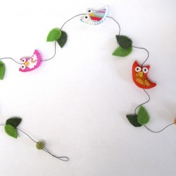 Felt Owl decoration