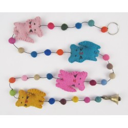 Felt cat Hanger