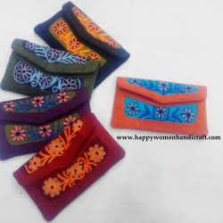 Ladies Purse with embroidery