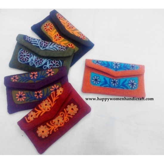 Ladies Purse with embroidery
