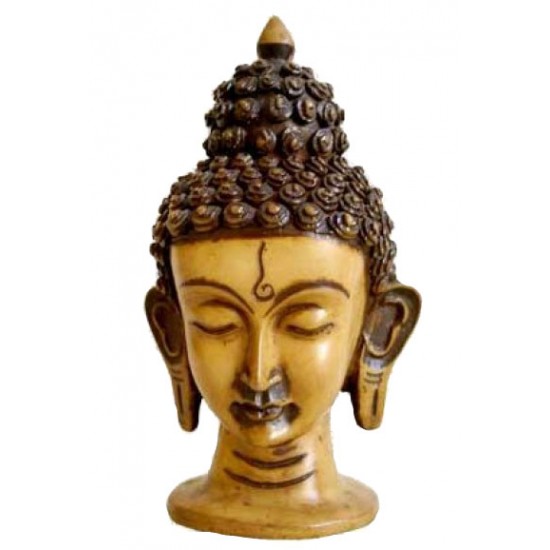 Medium Buddha Head-Made of Resin-export quality