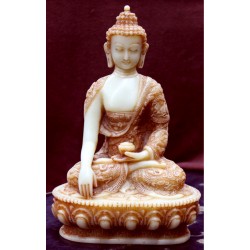 Buddha-white-resin