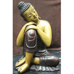 Buddha sitting-Resin-Nepal