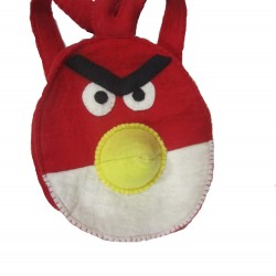 Felt Angry Bird Bag Pack
