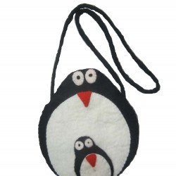 Felt Penguin Bag