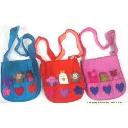 Felt Puppet bag with long Handle 
