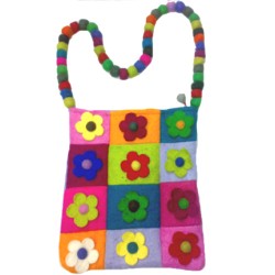 Felt Big Bag with ball Handle