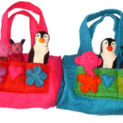 Felt Madal Puppet Bag