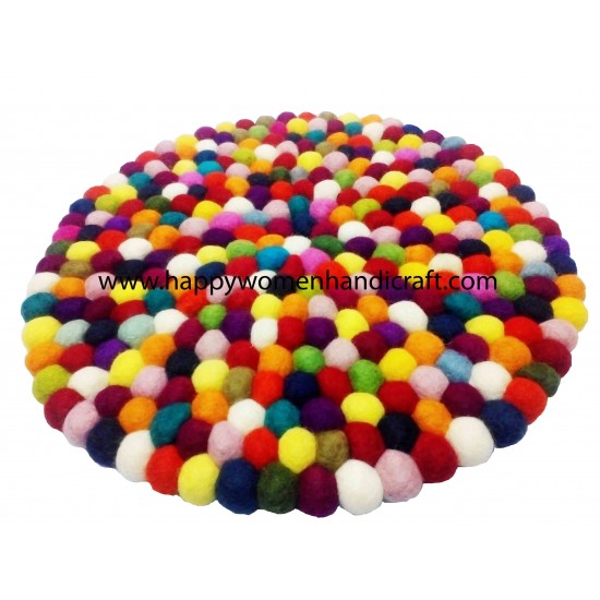 Round Ball Rug-36 cm