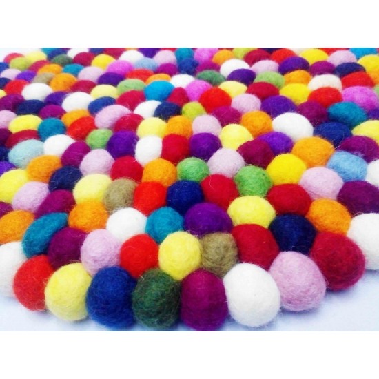 Round Ball Rug-36 cm