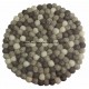 Small Felt Rug/Carpet-20 cm/Ball Pan Mat