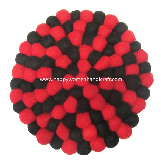 Small Felt Rug/Carpet-20 cm/Ball Pan Mat