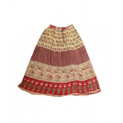 Printed skirt made in Nepal