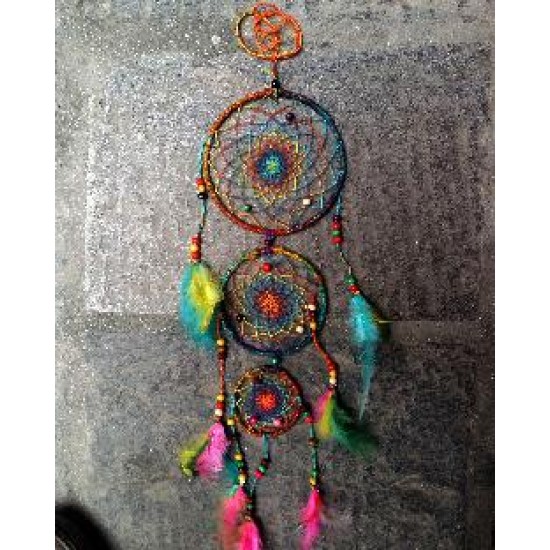 Triple Ring- Dream catcher Triple Ring- Dream catcher