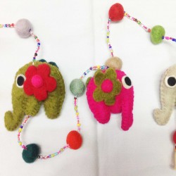 Felted Elephant Hanger-Exporter and manufacturer