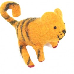 Felt Tiger Doll
