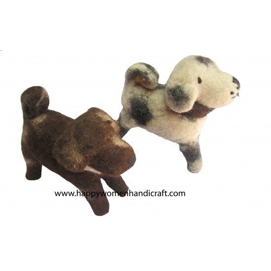 Felt dog