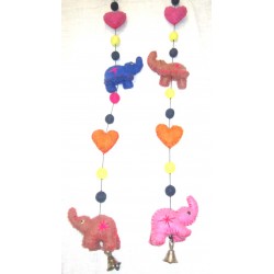 Felt Elephent Long Hanger