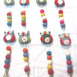 Felt Owl Long Hanger