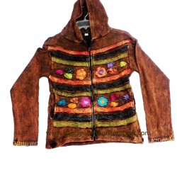 Rib Cotton Jacket-Adult