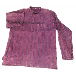 Cotton shirt washed-Adult