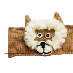 Animal woolen Head band 4 Animal woolen Head band 4