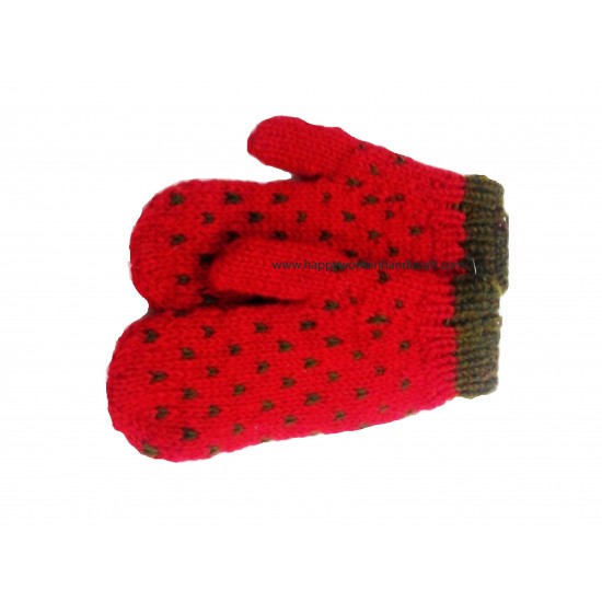 Unisex Woolen Adult Mitten 1