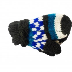 Unisex Woolen children Mitten 5