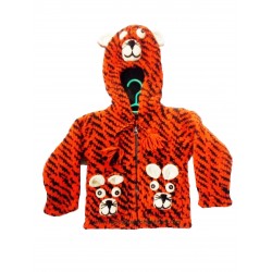 Animal Woolen children Jacket