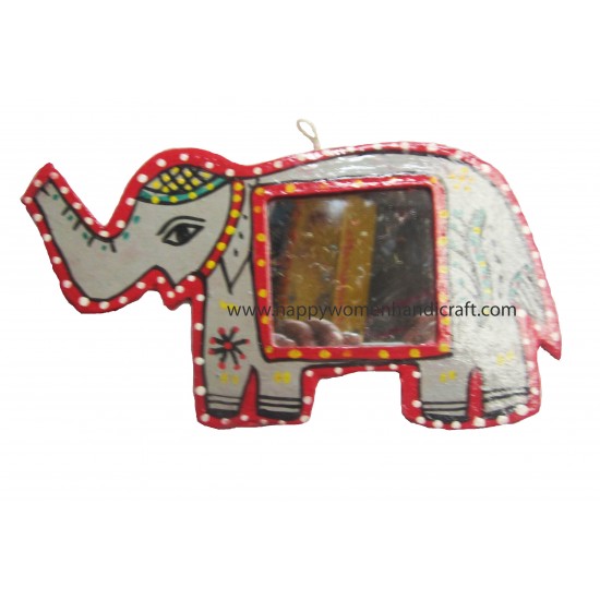 Mithila Elephent Mirror-Big