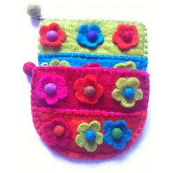 U shape Flower Purse